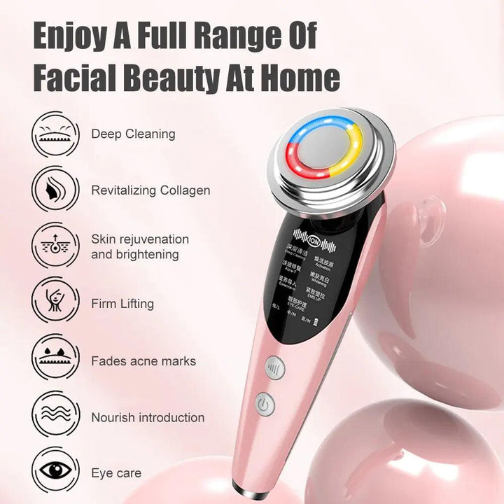 Lifting Device Microcurrent Skin Rejuvenation Facial Massager - GlowBoldBeauty