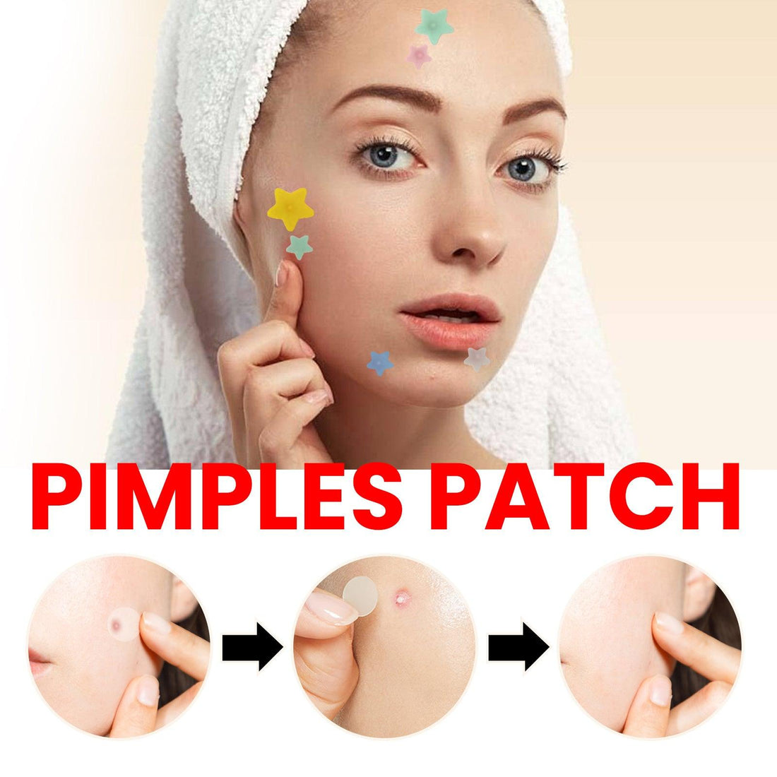 Pimple 200 Patches, Pimple Patches For Face, Hydrocolloid Acne Patches | Skin Care - GlowBoldBeauty