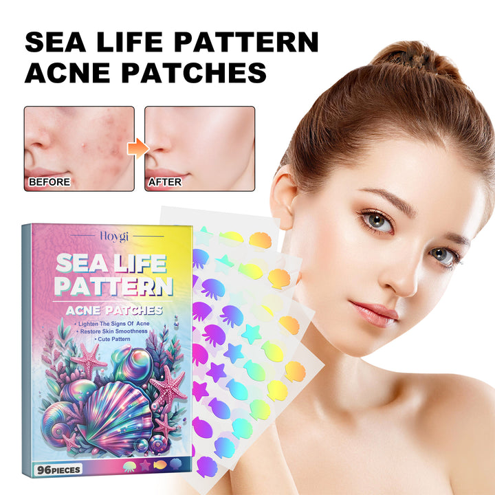 Hoygi Cute Colorful Acne Patches Reduce Acne & Pimples | Acne